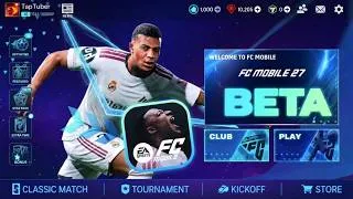 Thumbnail: FC 27 BETA MOBILE ( FOR ANDROID ) FC MOBILE 27 CLASSIC ICON TEAM - EA FC 2027 UPDATE FIFA16