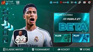 Thumbnail: FC 27 BETA MOBILE ( FOR ANDROID ) FC MOBILE 27 SEASON'S ROAD - EA FC 2027 UPDATE FIFA16