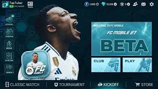 Thumbnail: FC 27 BETA MOBILE ( FOR ANDROID ) FC MOBILE 27 EXHIBITION KICKOFF - EA FC 2027 UPDATE FIFA16