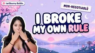 Thumbnail: tar0bunny Builds: I Gave Myself a Real Ticket (and broke my own rule)