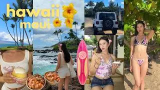 Thumbnail: life in HAWAII🌺🌴I summer in MAUI, best eats, snorkeling, shaved ice,  beach hopping, island girl