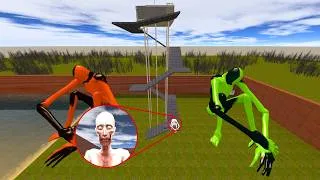 Thumbnail: GIANT MONSTERS TRAP SCP-096 IN THE ULTIMATE GIANT MAZE! | Garry’s Mod Nextbot Challenge #gmod