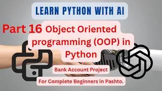 Thumbnail: Object Oriented Programming Bank Account Project | Learn Python with AI