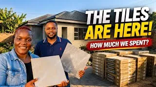 Thumbnail: WE SPENT HOW MUCH ON TILES?! 😱 | Building a House in Zimbabwe