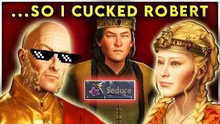 Thumbnail: They Told Me I Could Win an Airfryer... | Crusader Kings 3 AGOT ParaBellum | Tywin Lannister