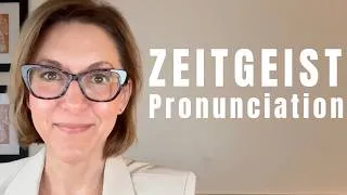 Thumbnail: Learn to Pronounce ZEITGEIST | Advanced American English Vocabulary & Pronunciation #learnenglish