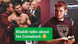 Thumbnail: Khabib Nurmagomedov shocked his fans about his comeback