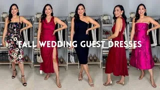 Thumbnail: WEDDING GUEST DRESSES | Fall & Winter Cocktail Dresses 