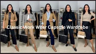 Thumbnail: Classic Workwear Capsule Wardrobe | Office Outfits For All Seasons