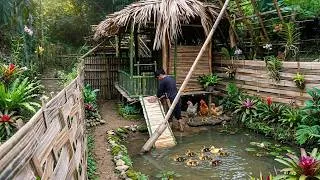 Thumbnail: Full Video: Building Chicken & Duck Coops and a Swimming Pond – Building a Farm in the Forest