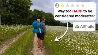 Thumbnail: Should This Hike Be Rated HARD On Alltrails? Hiking Whilst 20 Weeks Pregnant