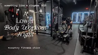 Thumbnail: Something Like a Vlogmas 2025 #2 | A Solo Night In the Gym #motivation