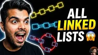Thumbnail: Linked List Complete Guide | Singly, Doubly, Circular | DSA Full Course
