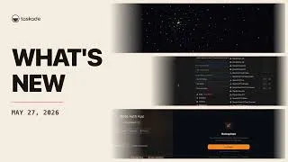 Thumbnail: New Taskade Updates You Need to Try (AI Models, Automations & More) 🚀