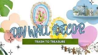 Thumbnail: Aesthetic Wall Decor Ideas out of Trash🤯 || Trash to Treasure || Pinteresty wall decor || Handmade
