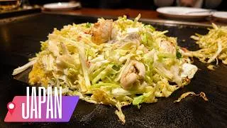 Thumbnail: Osaka’s Famous Okonomiyaki – Trying the Legendary Fugetsu!