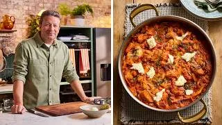 Thumbnail: I Made 6 Epic Meals That Cost Way Less Than Takeout | Jamie Oliver’s Feasts For Less