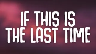 Thumbnail: LANY - if this is the last time (Lyrics)