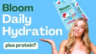 Thumbnail: Bloom Daily Hydration Review (NOT SPONSORED) by a dietitian