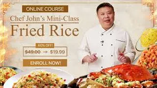 Thumbnail: Elevate Your Culinary Skills with Chef John's Fried Rice Class!