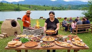 Thumbnail: 5 Azerbaijani Women Cooked 23 Traditional Foods for 5 Families in One Day