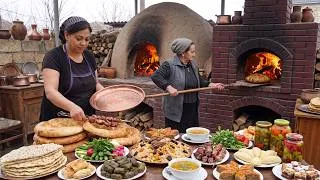 Thumbnail: Two Women Cooked 17 Traditional Azerbaijani Foods Without a Modern Kitchen