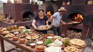 Thumbnail: She Cooked 21 Traditional Foods Using Only Fire, Saj and Tandoor