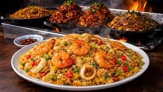 Thumbnail: Amazing!! MUST-TRY Street Food Compilation: Seafood Fried Rice & Cooking Skills 2026