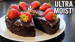 Thumbnail: Yummy Chocolate Cake | How To Make Ultra Moist Fudge Cake Recipe With Strawberry!