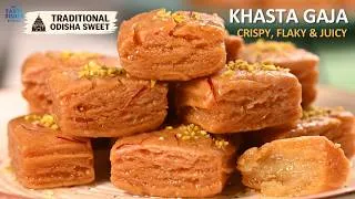 Thumbnail: Crispy, Flaky Khasta Gaja (4 Secret Tips) | Recreated My Favourite Festival Sweet