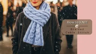 Thumbnail: Knitting Tutorial Braided Cable Stitch