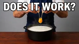 Thumbnail: Can you REALLY add an egg to milk and never buy cheese again ?
