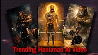 Thumbnail: Trending Lord Hanuman Gym Reels Editing | Instagram Lord Hanuman Ai Gym Photo Editing Tutorial |