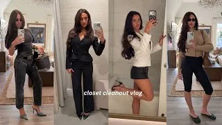 Thumbnail: cleaning out my closet... literally