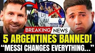 Thumbnail: 🚨BREAKING NEWS! MESSI SAVES THE 5 SENT-OFF ARGENTINE PLAYERS WITH THE MOST UNEXPECTED GESTURE