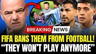 Thumbnail: 🚨¡ÚLTIMA HORA! FIFA SANCIONA DE POR VIDA A PAREDES Y MOLINA MESSI AMENAZA A INFANTINO CON DESTAPARLE