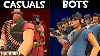 Thumbnail: Can 2 Casual TF2 Players Beat 98 Scout Bots?