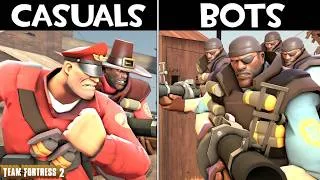 Thumbnail: Can 2 Casual TF2 Players Beat 98 Demoman Bots?