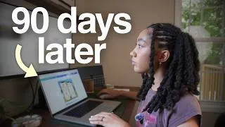 Thumbnail: i tried selling the SIMPLEST digital product for 90 days.