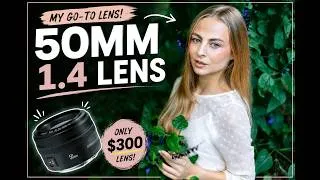 Thumbnail: Canon 50mm f/1.4 Portrait Photography | Best Lens Under $300