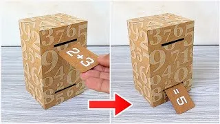Thumbnail: MAGIC CALCULATOR MADE OF CARDBOARD | Magic Trick Illusions Ideas | Arts & Crafts | Tatzkreen Art 