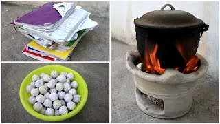 Thumbnail: PAPER CHARCOAL MAKING | Zero Cost Ideas At Home | Paper Recycle | Tatzkreen Art 