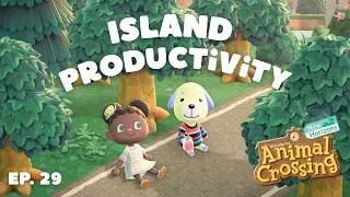 Thumbnail: Chatty Island Updates, Decorating Pekoe's Yard, and Villager Hunt! | Muffin Episode 29 // ACNH