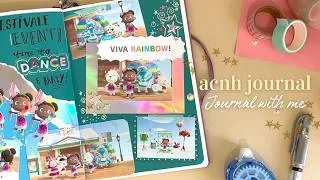 Thumbnail: ✿ Animal Crossing Journal With Me! | Festivale Event Spread // Forever Island Scrapbook