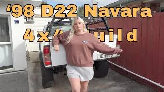 Thumbnail: Recap + Update | '98 D22 Navara 4x4 Build 🛻⚒️⚡️