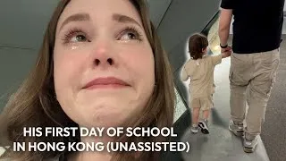 Thumbnail: School Drop-off Blues, Updated Daily Makeup Routine, and FOOD | Hong Kong Vlog