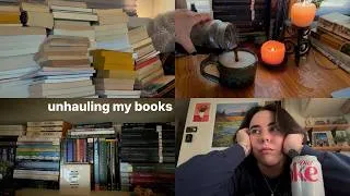 Thumbnail: massive book unhaul | donating my books