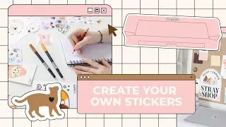 Thumbnail: Merchandising Your Artwork: Create Your Own Stickers - Skillshare Class Introduction