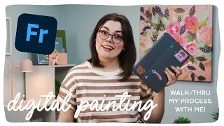 Thumbnail: DIGITAL PAINTING PROCESS | Full walk-through of my newest piece in Adobe Fresco! 🎨