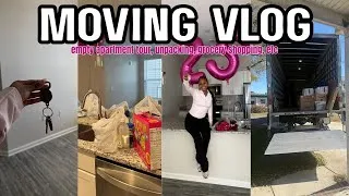 Thumbnail: MOVING INTO MY FIRST APARTMENT| empty apartment tour, unpacking, grocery shopping, etc.